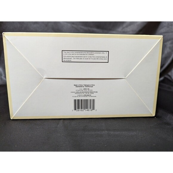 Lemax Wooden Bridge With Trees, Christmas Village Carole Towne Collection w/Box - Picture 6 of 14